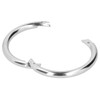 2PCS Carbon Steel Bull Cattle Cow Nose Ring Farm Animal