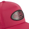 Trucker Cap with Mesh and Print Rubber Sport, red/black, Unit