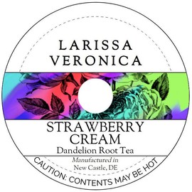 Strawberry Cream Dandelion Root Tea (Single Serve K-Cup Pods) (12 pods, ZIN: 574643)