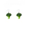 Vegetable And Fruit Dangle Earrings Collection Pickled Cucumber Corn Apple
