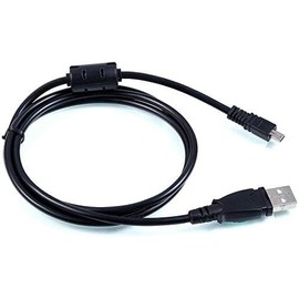 AlyKets USB Kabel Ersatz UC-E6 UC-E16 UC-E17 Datenkabel Kompatibel mit Nikon Digital SLR Kameras für Coolpix S3000 S3100 S3200 S3500 S3700 S4000 S6500 S6600 P100 P530 P520 P510 P500 Kamera Ladekabel