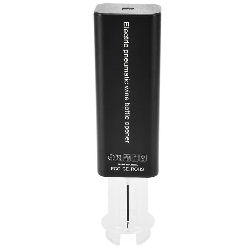 Electric Wine Opener Aluminum Alloy USB Charging Automatic Corkscrew Set