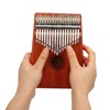 17 Tones Thumb Piano Set 17 Keys Kalimba with Tuning