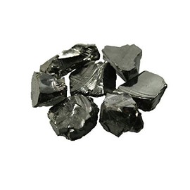 Elite Shungite Stones for Pendants Pack of 5 Karelian Shungite Grade 1 from Russia, Shungite, Shungite