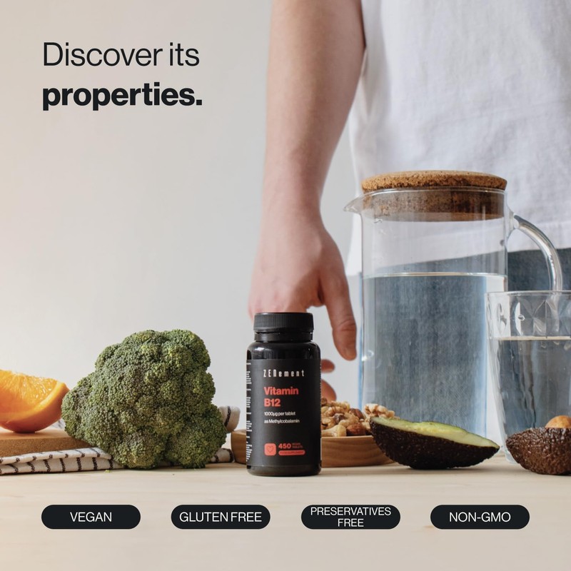 Vitamin B12 High Strength – 1000mcg VIT B12 as Active