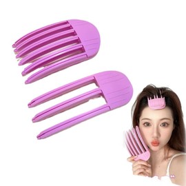 Cluoling Root Lift Clip Bangs Clip Bangs Styling Comb Fluffy Bangs Clip Hair Curler Curly Hair Bangs Set of 2
