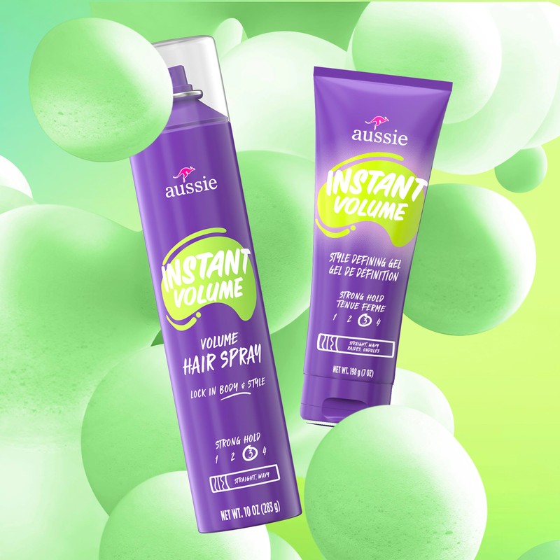 Aussie Instant Volume Mousse Triple Pack, 24-hour Volume Mousse, 6