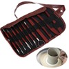 12pcs Soft Clay Carving Tools Multipurpose Stainless Pottery Accessories with