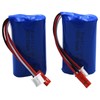 Blomiky 7.4V 2S 600mAh Li-ion Rechargeable Battery with JST Plug