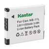 Kastar Battery (X2) & Slim USB Charger for Canon NB-11L