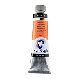 Van Gogh Pintura al óleo para color, tubo de 40 ml, naranja cadmio 211