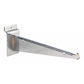 Exhivit Mensula Gancho Panel Ranurado Exhibipanel 20 Cm C/30pzs
