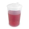 Plastic Beaker with Drinking Lid | Adult Drinking Cup Drinking