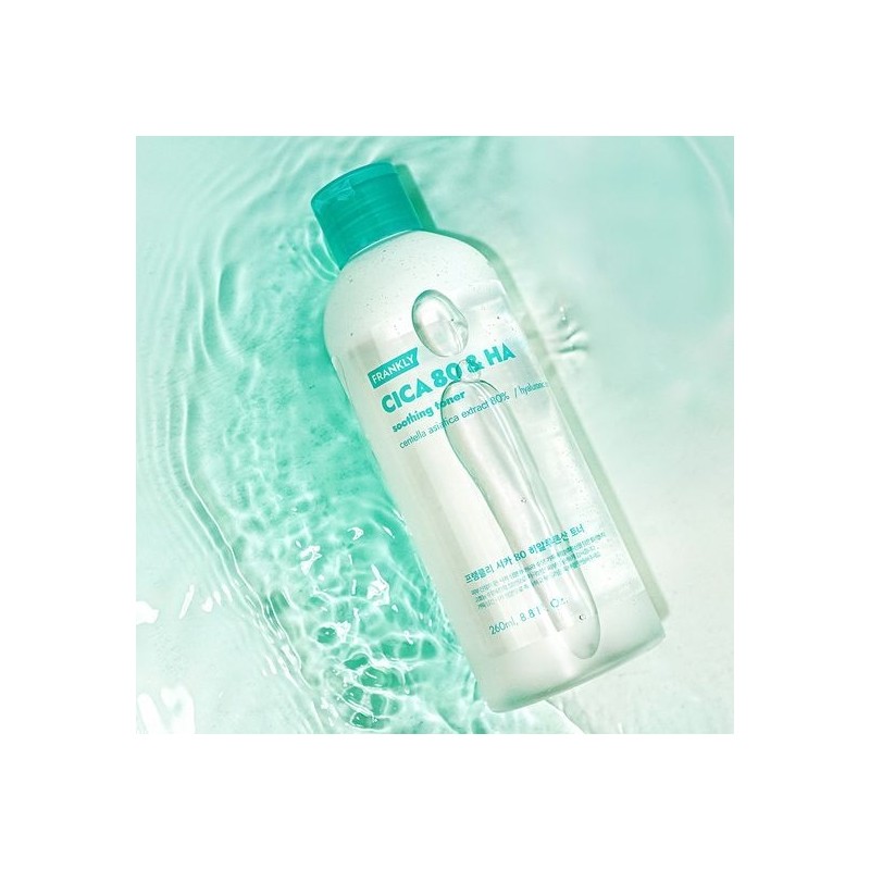 Frankly Cica 80 Hyaluronic Acid Toner 260mL / 프랭클리 시카