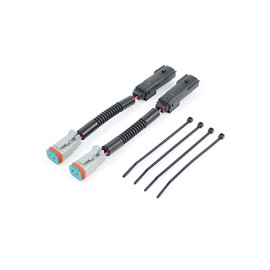 Starkey Fog Light Wiring Adapters - LED to Deutsch - Fits 2017-2019 Silverado/Sierra 1500