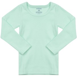 AVAUMA Baby Boys Girls Pajama Set Kids Toddler Snug fit Basic Cotton Sleepwear pjs for Daily (Mint-1 Small)