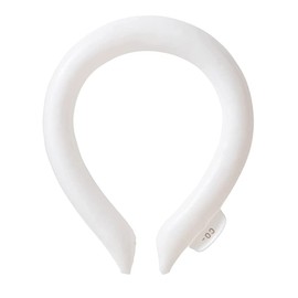 Cool Neck Band, Solid Color, Cool Ring, Heat Stroke Prevention, Eco Friendly, For Men, Women, For Pets, Whitening At 68°F (28°C), Koizumi Lifetex Co., Ltd. (White)
