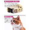 ぽぽねこ グラフィック猫首輪 色いろ猫 セーフティバックル・鈴付き・ハゲにくい (くすみグリーン, M)