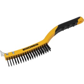 Roughneck ROU2030 Heavy Duty Wire Brush With Scraper