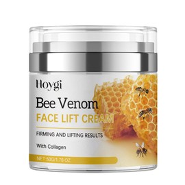 Grospe Bee Venom Cream, Bee Venom Face Lift Cream with Airless Pump - Wrinkle Removal & Firming, Moisturizing, Lifting & Recovery - for All Skin Types - 1.76 Oz