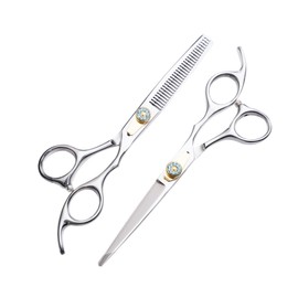 VICASKY 1pc Hair Cutting Scissors Professional Hairdressing Shear for Home and Barber Use Resistant Design for Hair Cutting and Grooming