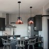 Copper Metal Ceiling Lamp Shade - Easy Fit Light Pendant