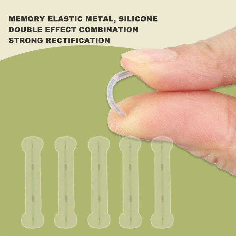 10pcs Toenail Correction Strips Brace Elastic Change Growth Direction Ingrown