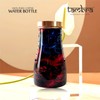 Tambra Pure Copper Bedroom Bottle with Inbuilt Glass & Printed