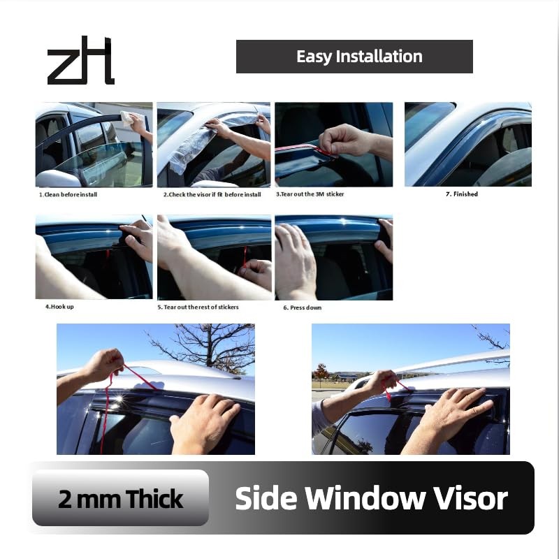 Fits Hyundai Accent 2012 2013 2014 2015 2016 2017 Acrylic