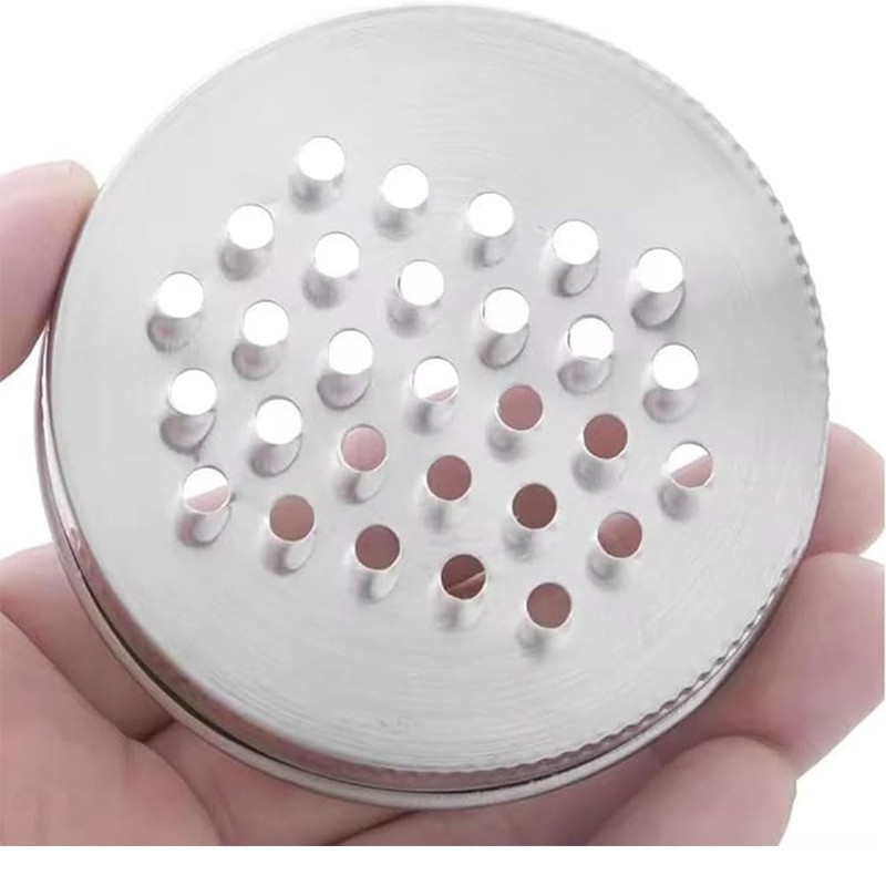 Mason Jar Grater Lid Set, Cheese Grating Covers, Reusable Multipurpose