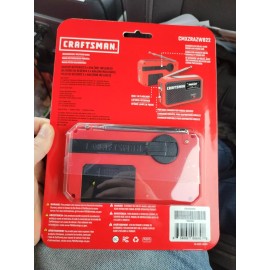Craftsman CMXZRAZW822 AM/FM Rechargeable EMERGENCY Weather Radio Red GREAT GIFT
