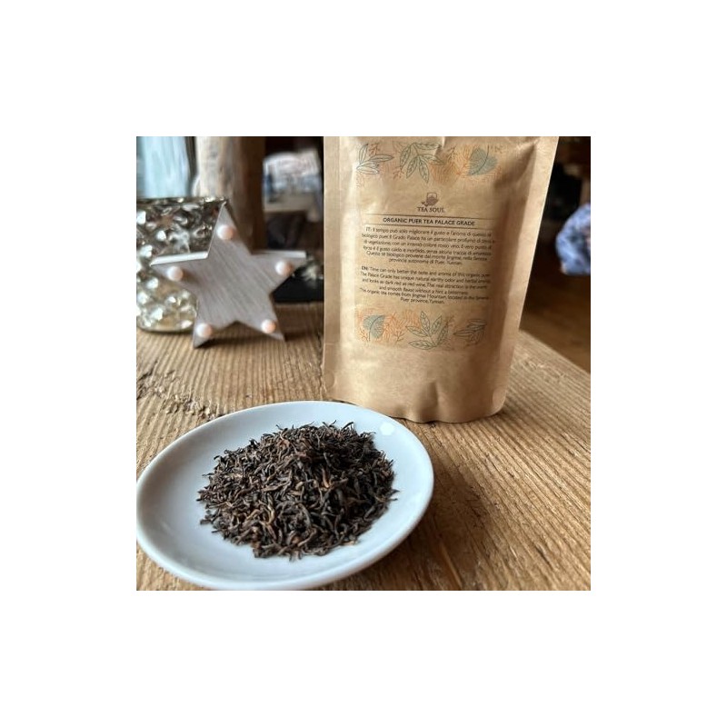 Tè Puer Shu (cotto) Biologico Palace Grade - 25 g