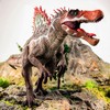 Gemini&Genius Spinosaurus Action Figure with Moveable Jaw - Kids Dinosaur