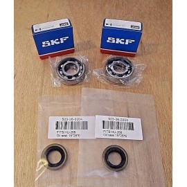 SKF crank crankshaft bearings and oil seals for Husqvarna 61 268 272 272XP NEW