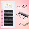 EMEDA Wet Look Eyelash Extensions, 0.07 mm, C Wave, 9