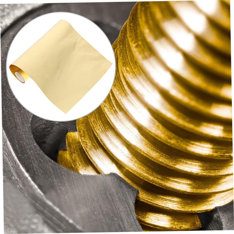 Mobestech 1roll High Hardness Brass Foil Sheet Thick Metal Strip