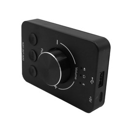 CENPEK USB Volume Controller Bluetooth Receiver 3.5mm Audio Switcher Support U stick Multimedia Control Knob for PC Speaker Laptop Bluetooth Speaker 3.5mm Headset Bluetooth Headset