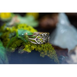 Windalf TIALTU 7mm Celtic Knot Jewelry Bronze Toe Ring, Bronze