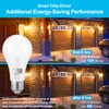Qualilux Dusk to Dawn Bug Light Bulbs Outdoor, 1900K Amber