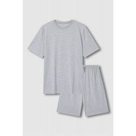 JAJU [JAJU] Men's Soft 5-part Lounge Set_Dark Grey