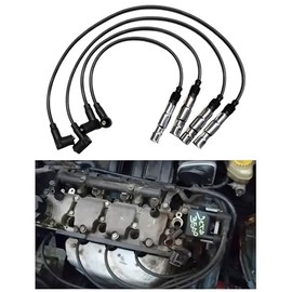 Set Cables Bujia Encendido Vmingo Auto 2.0L 8.5mm Silicona Compatible con Jetta A4 Derby Golf | Bobina en linea