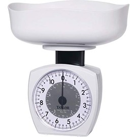 Taylor RA17718 Stainless Steel Kitchen Scale44 11lb, Black