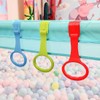 MIRKUZI Pack of 4 Rings for Baby Cots Multicoloured Hanging