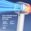 Portable Handheld Fan Digital Display 3 Speeds Ajustable Mini Rechargeable
