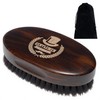 Maalgic Boar Bristle Beard Brush for Men, Natural Wood Travel