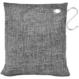 Jitejoe Activated Charcoal Odor Absorber, Bamboo Charcoal Air Purifying Bags for Home, Car Air Freshener, Moisture Absorber Closet Room Deodorizer Odor Eliminator Gym Bag Shoe Deodorizer (500g)