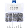 WORSETUY 800 Pcs M2 Self Tapping Screws, Small Wood Decking