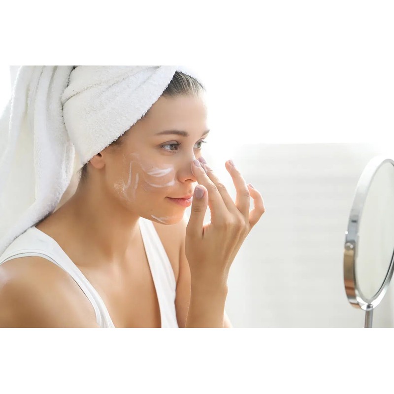 Rechargeable Lighted Makeup Vanity Mirror with Magnification, 8 Inch Double