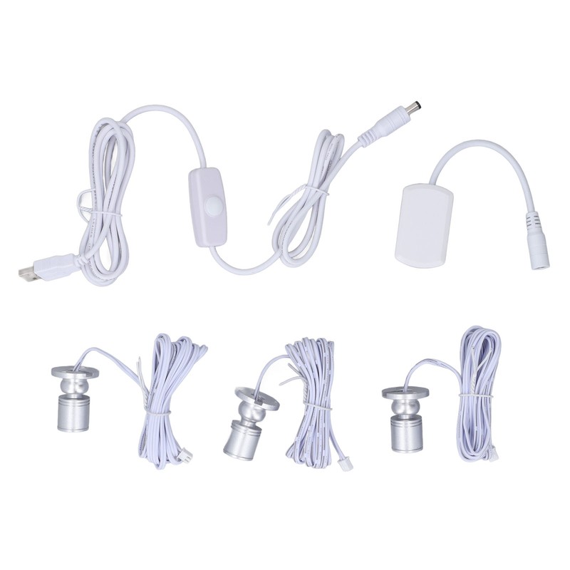 Mini LED Spot Lights 5V USB Showcase Display Light 1