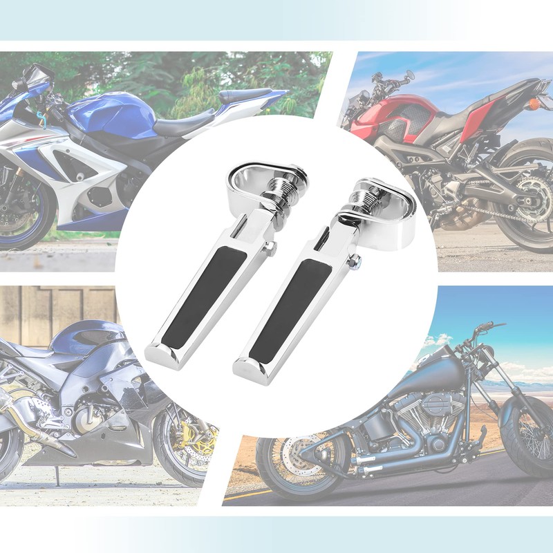 F FIERCE CYCLE 1 Pair Universal Aluminum Alloy 360 Degrees